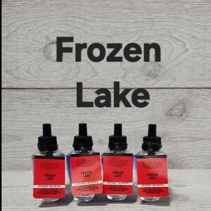 Bath & Body Works White Barn Frozen Lake Wallflowers Refills X4